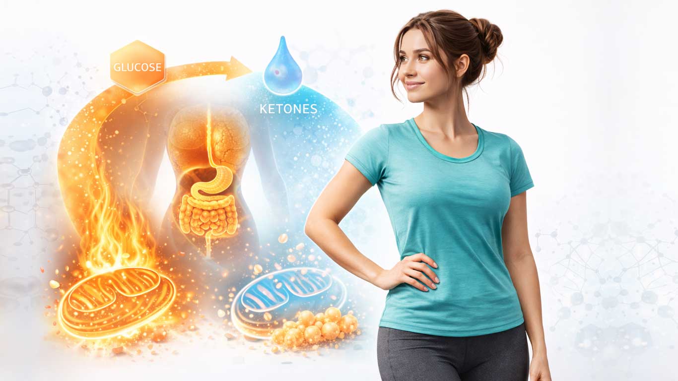 Move Your Body from Glucose to Fat (Ketones) for Energy: The Science Explained